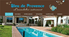 Desktop Screenshot of bleu-de-provence.com